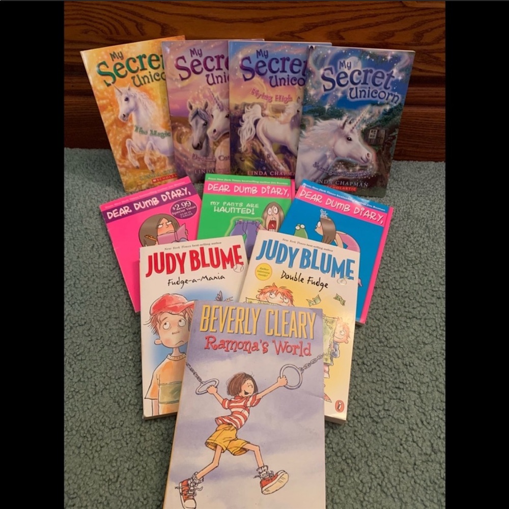 10 tween books cheap!!